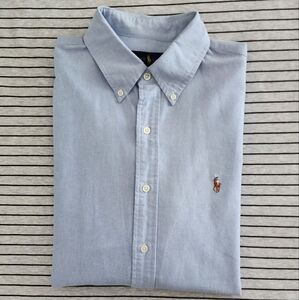 Ralph Lauren Blue Long Sleeve Shirt